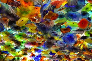 Glasblommor på Bellagio, Las Vegas