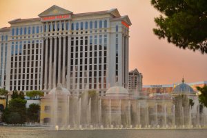 Fontänen utanför Bellagio, Las Vegas