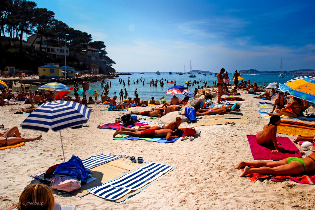 Provence-Frankrike-Strand