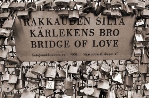 Kärlekens bro, Helsingfors, Finland
