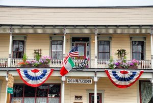 Gamla hus – Kalifornien – USA