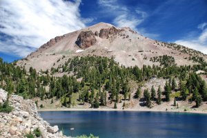 Sjö – Lassen NP – Kalifornien – USA