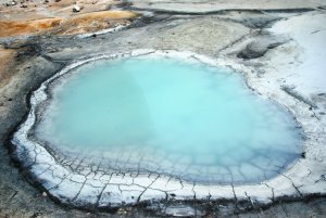 Varm källa – Lassen NP – Kalifornien – USA