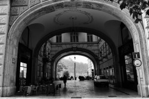 Budapest alley