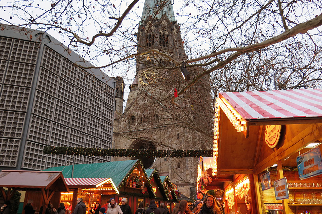 Julmarknad på Kurfurstendamm