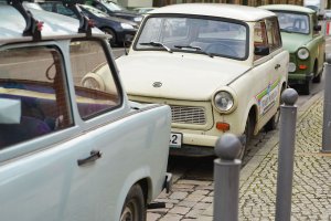 Trabi i Berlin
