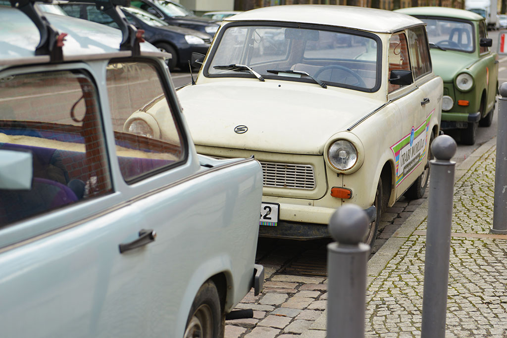Trabi i Berlin
