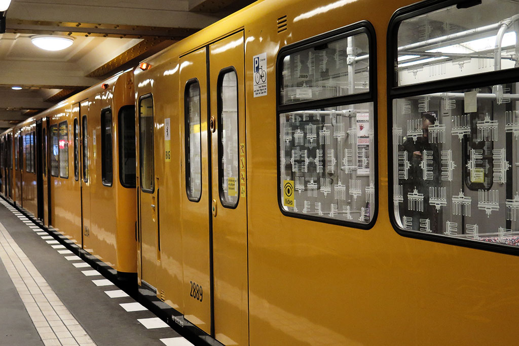 Ubahn i Berlin