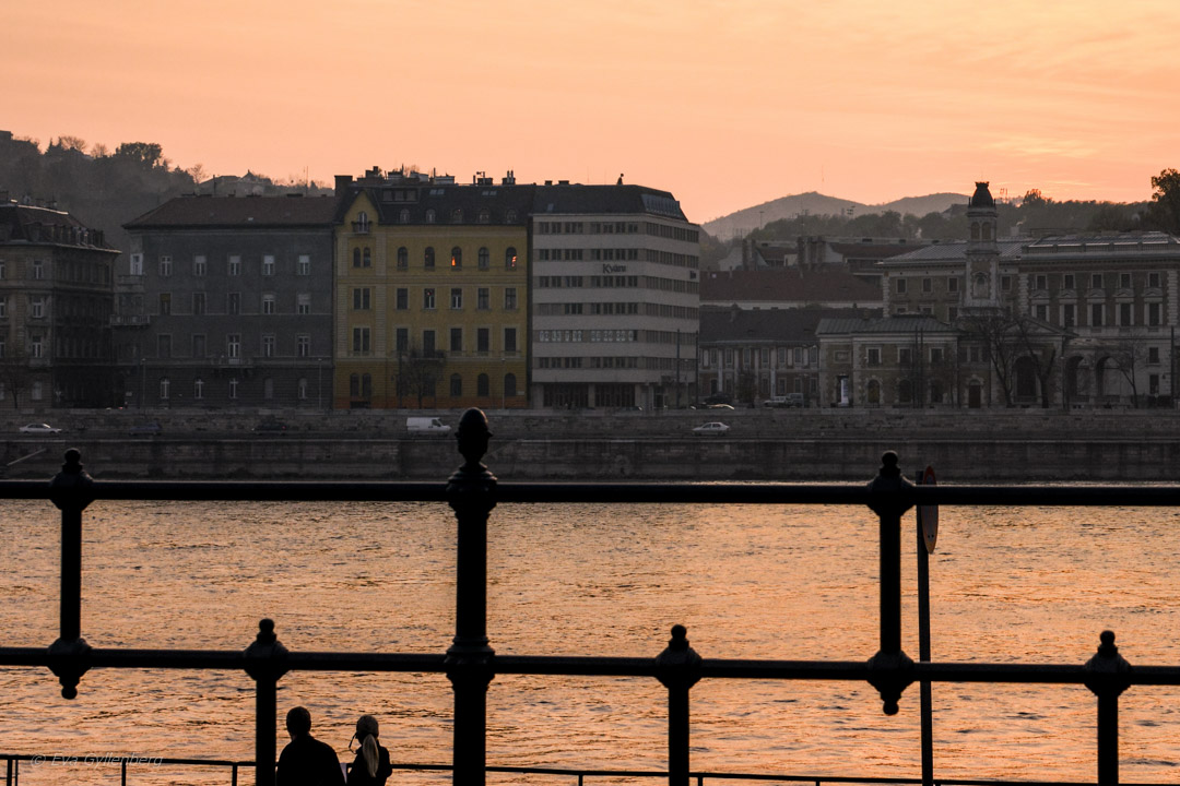 Evening by the Danube