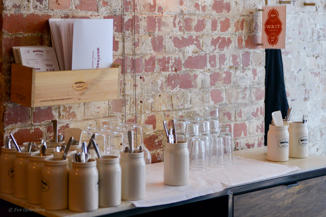 Meatballs - Sjysst restaurang och vinbar i Melbourne