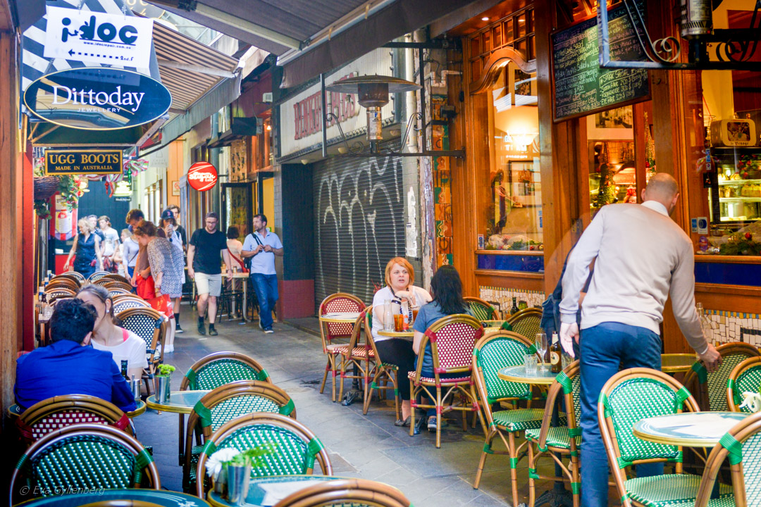 Smala gränder, mycket charm i Melbourne