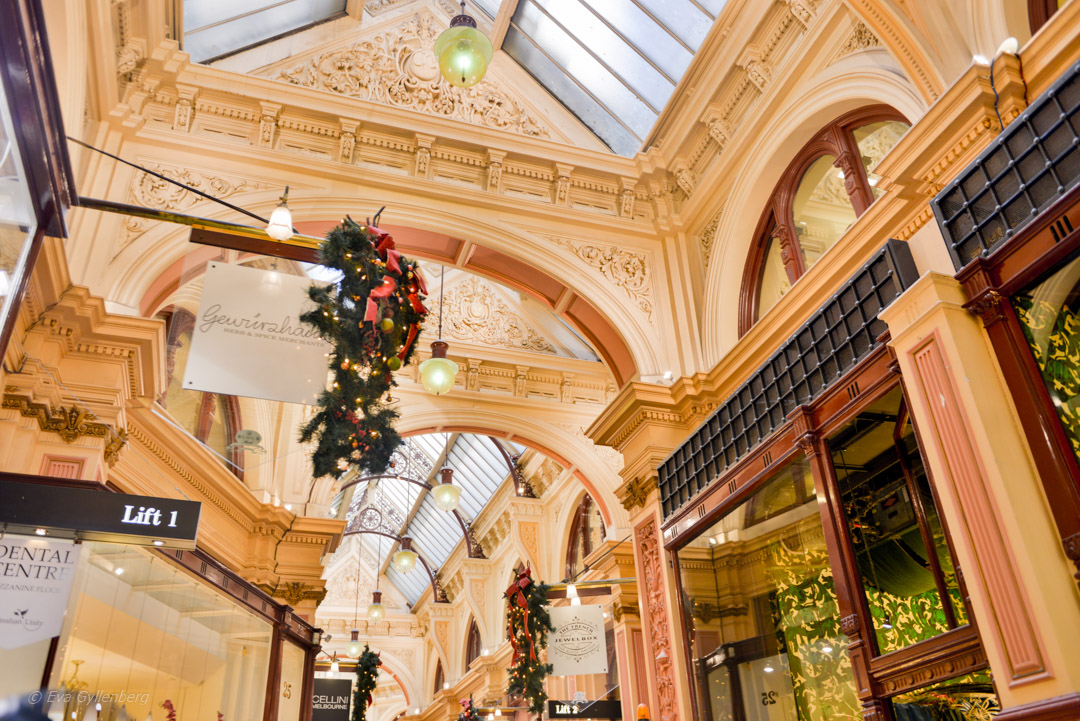 The Walk Arcade Melbourne är ett fantastiskt ställe att shoppa i