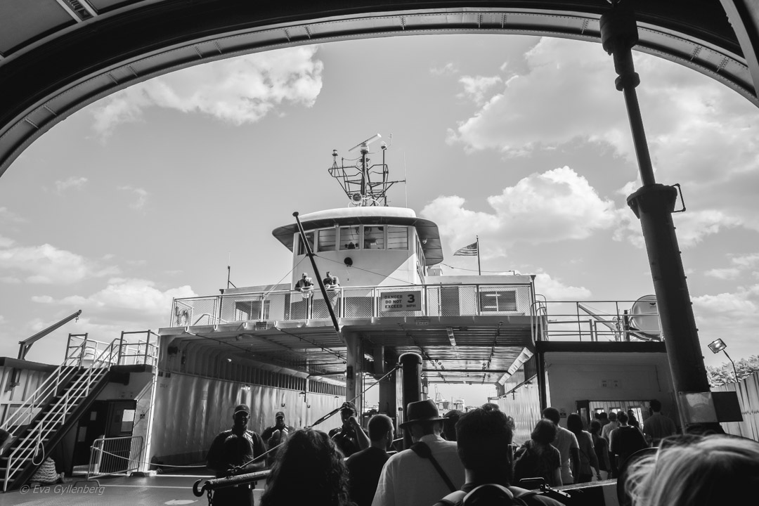 Ferry to Governors Island - New York