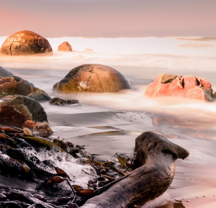 Moeraki Boulders - Nya Zeeland