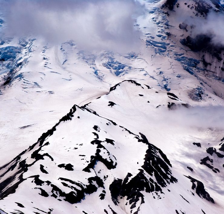 Glaciärer - Mount Rainier - Washington