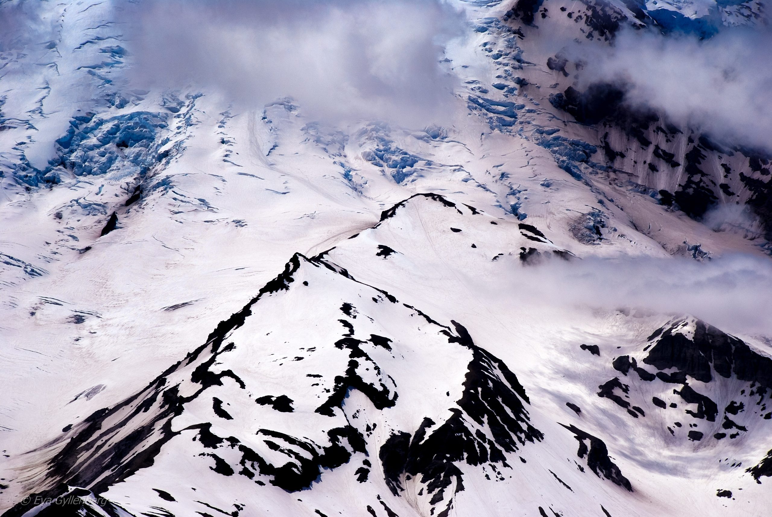 Glaciärer - Mount Rainier - Washington