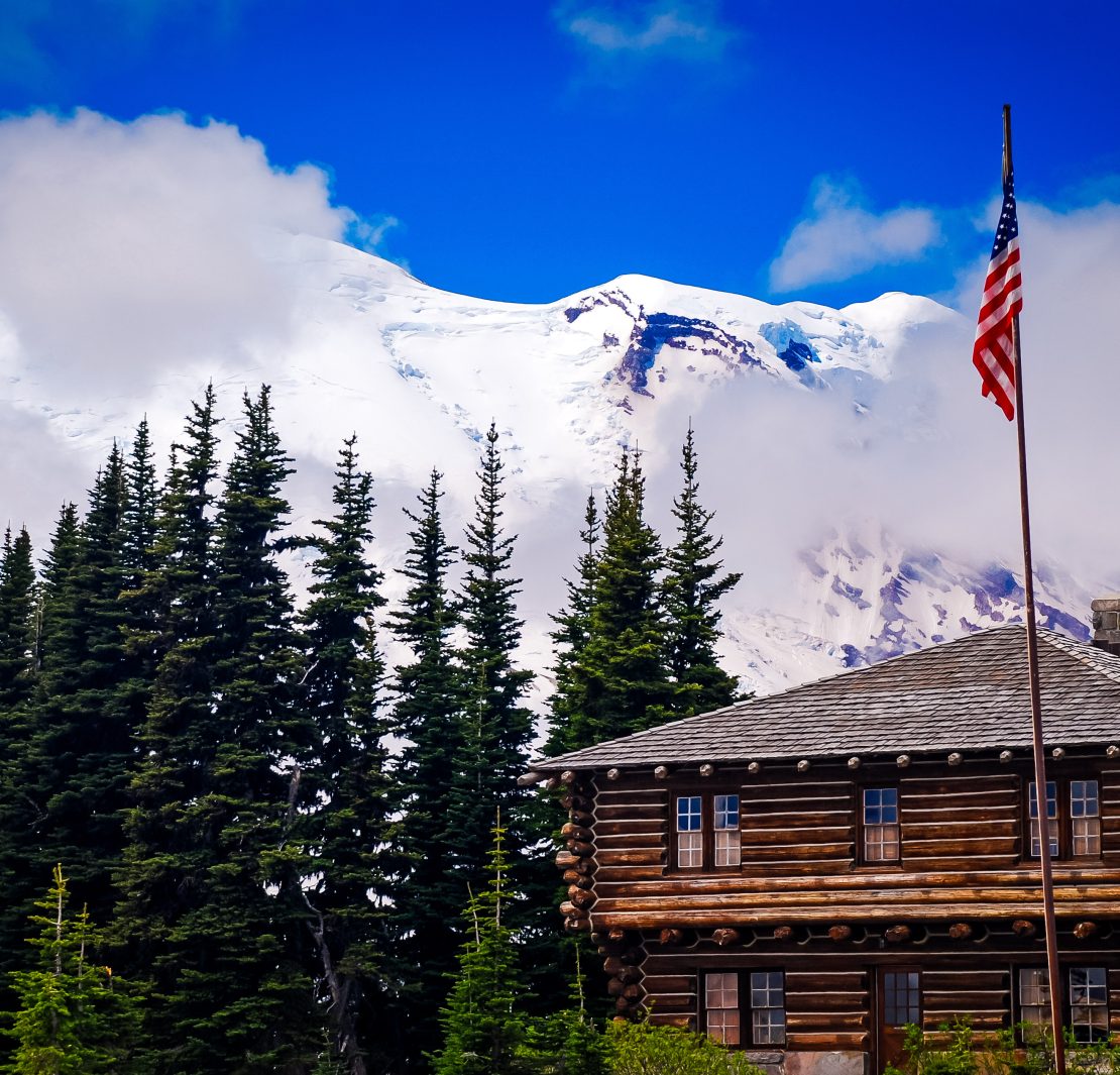 National Park - Mount Rainier - Washington