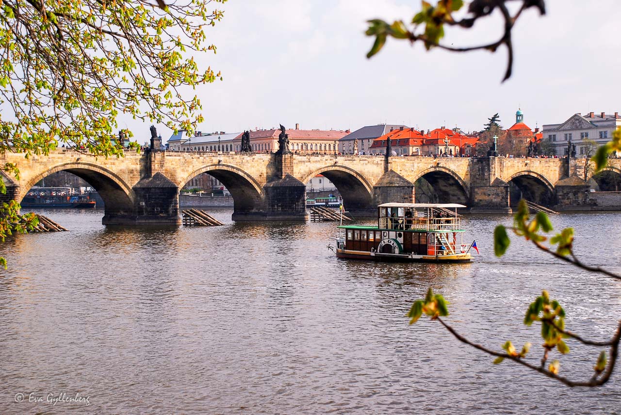 Karlsbron i Prag - Tjeckien