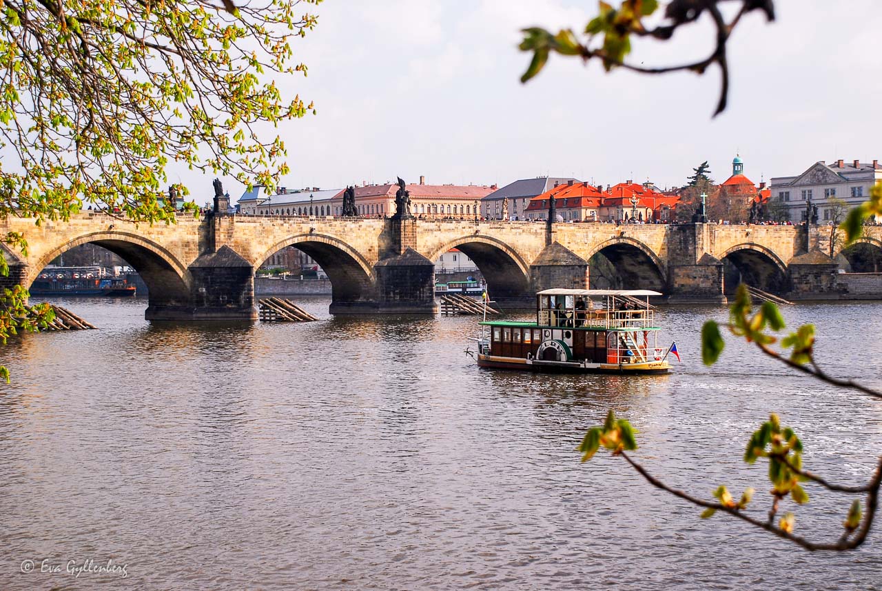 Karlsbron i Prag - Tjeckien