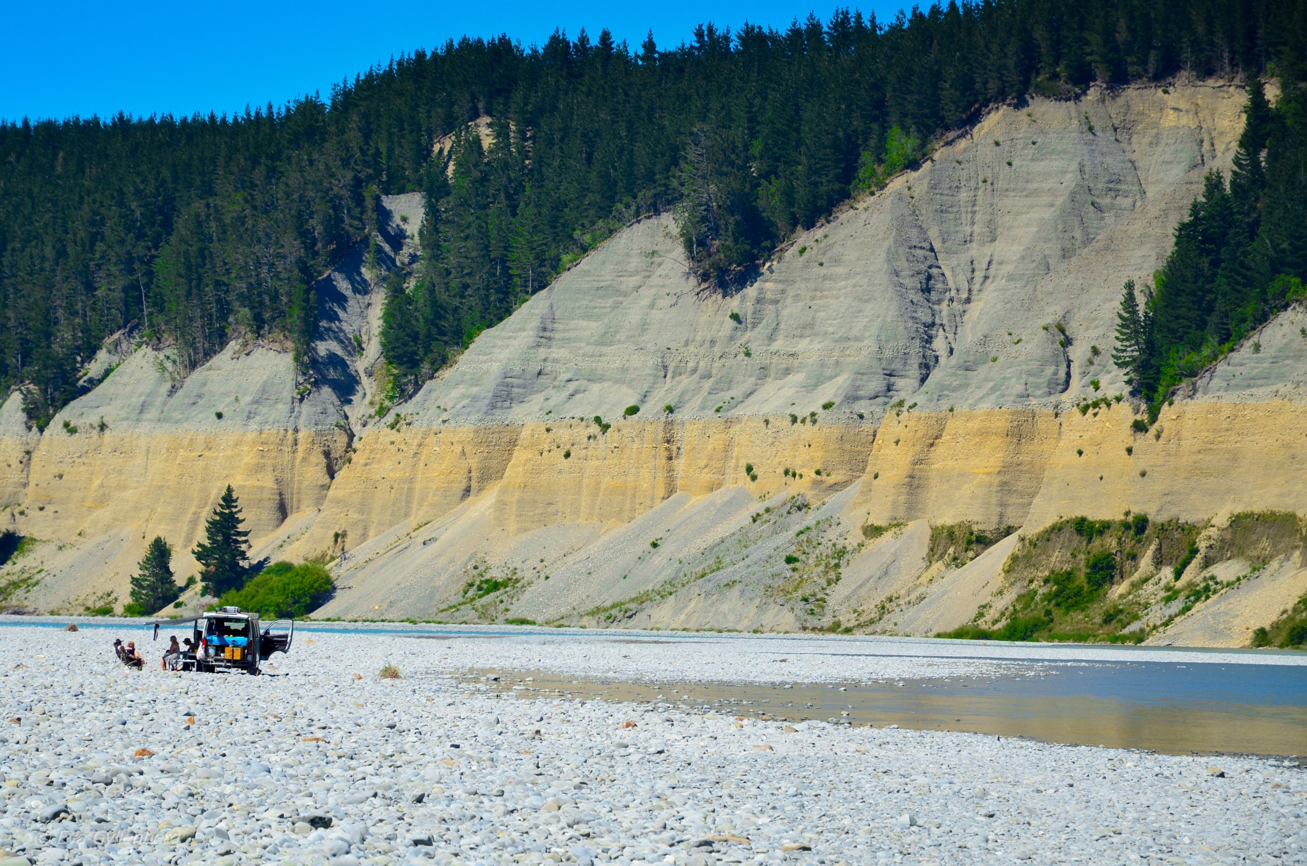Rakaia Gorge - Nya Zeeland