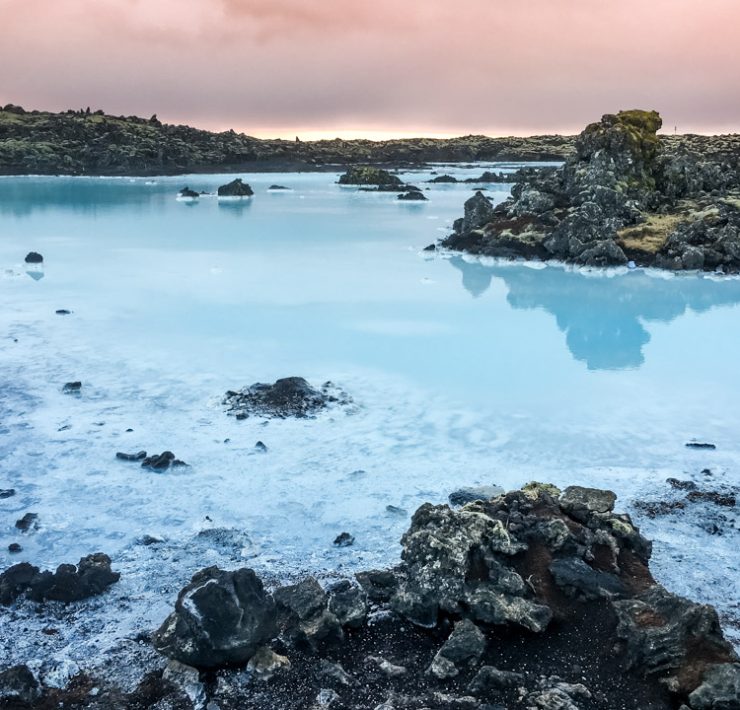 Island -Blå lagunen