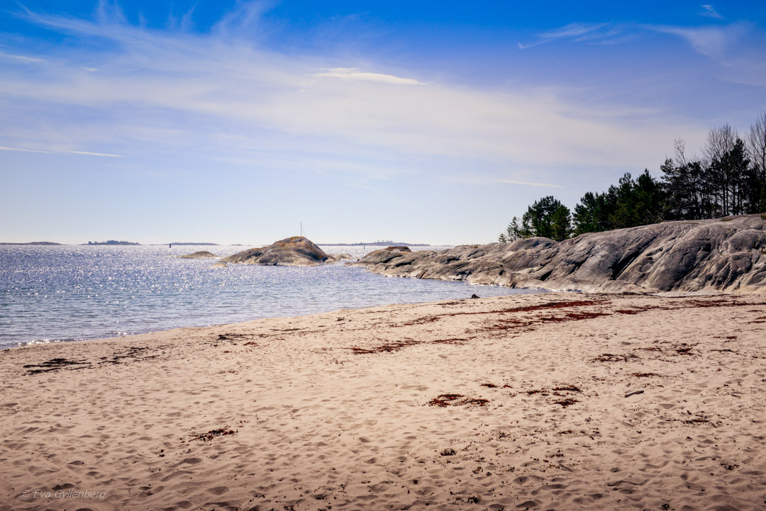 Sandhamn - Lilla Trouville-stranden