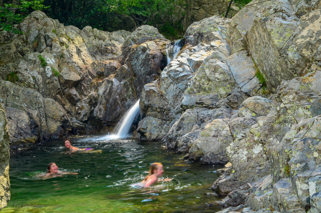 Cascades des Anglais - Korsika