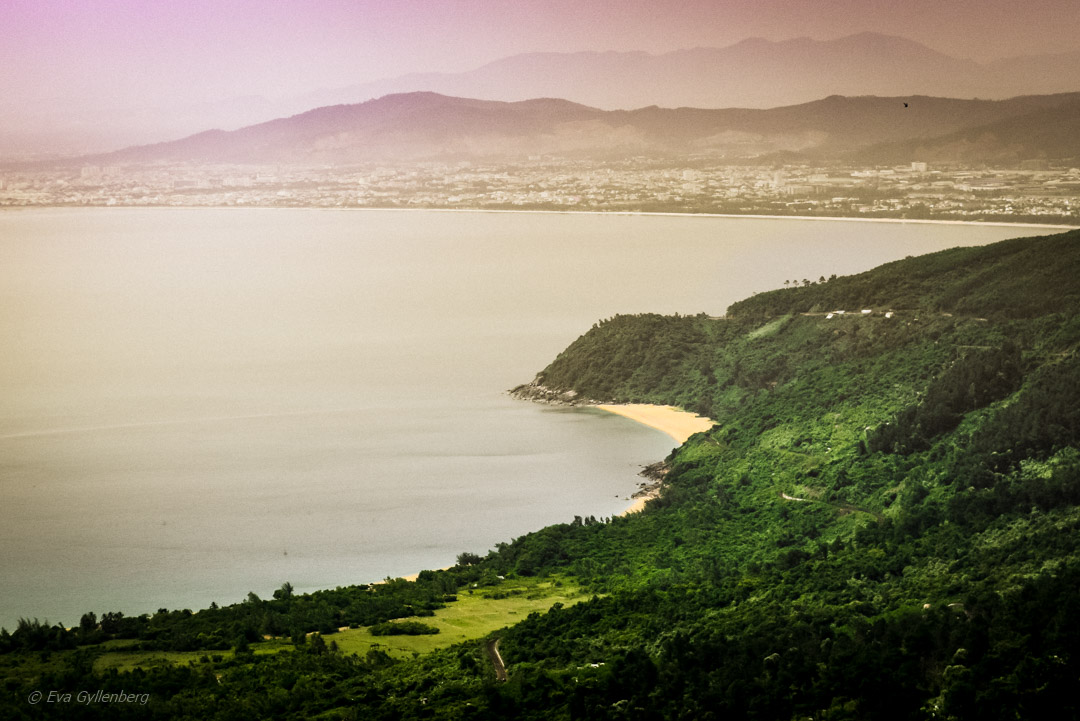 Hai Van Pass utsikt mot Da Nang