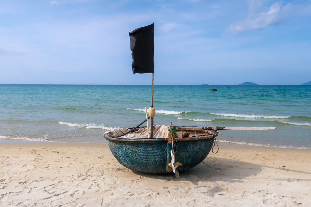 Stranden i Hoi An, Vietnam