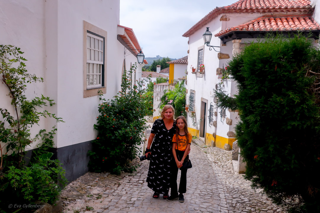 Obidos i Portugal