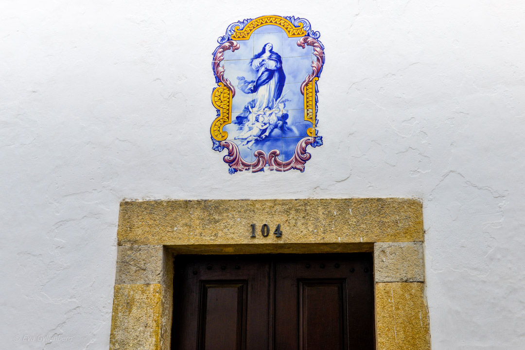 Obidos i Portugal