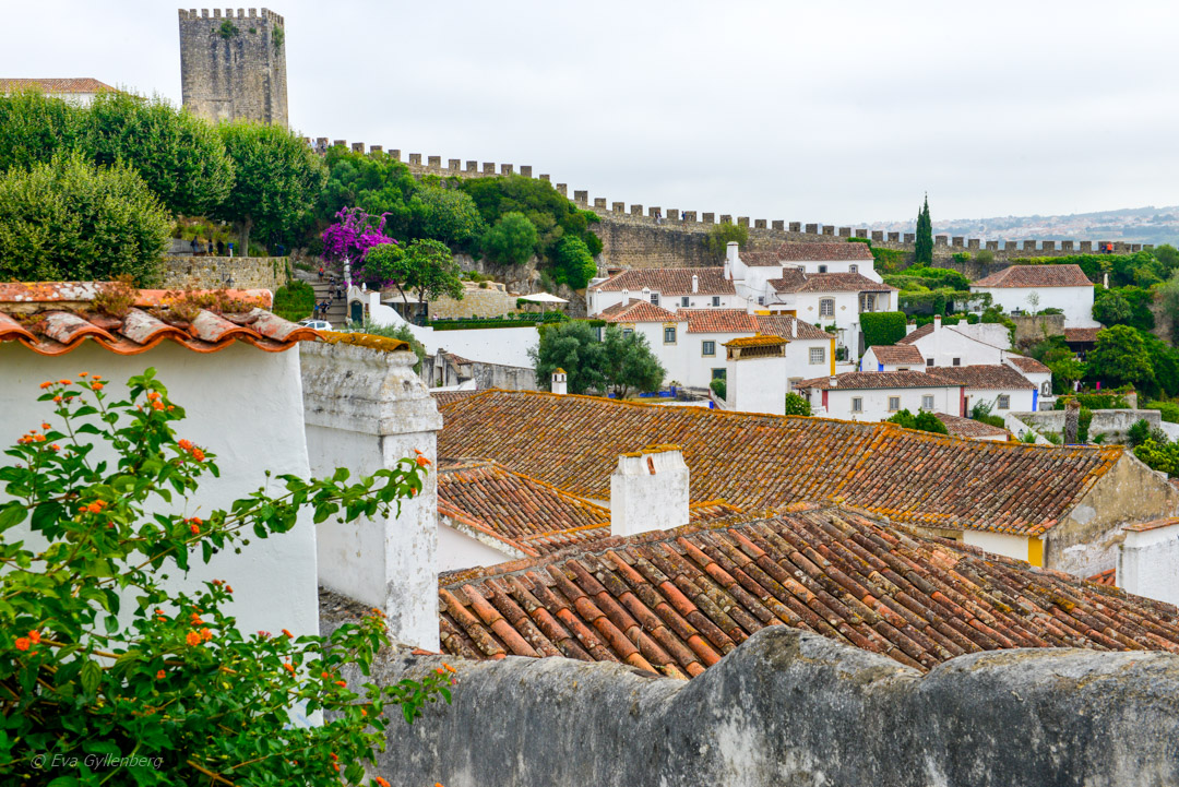 Obidos i Portugal
