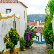 Obidos i Portugal