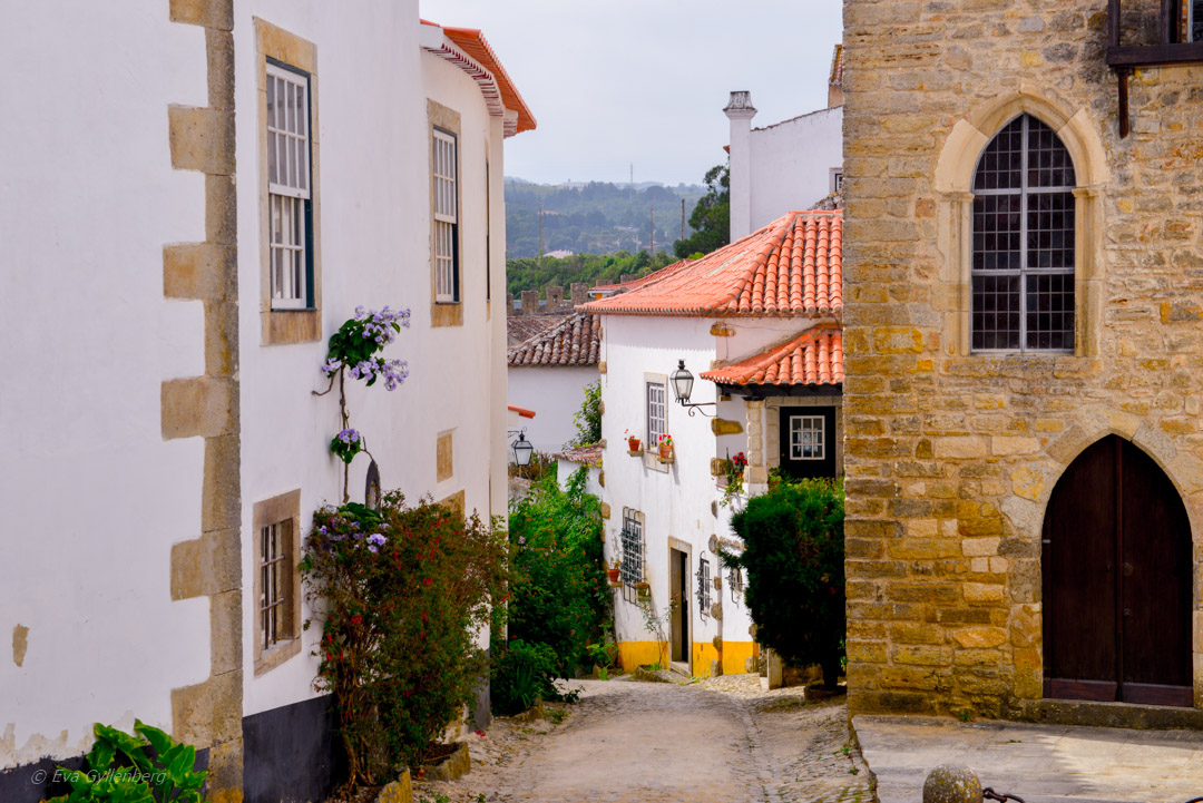 Obidos i Portugal