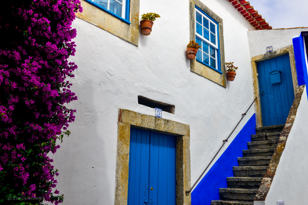 Obidos i Portugal