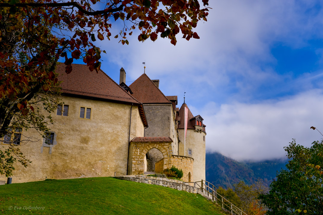 Schweiz - Gruyere slott