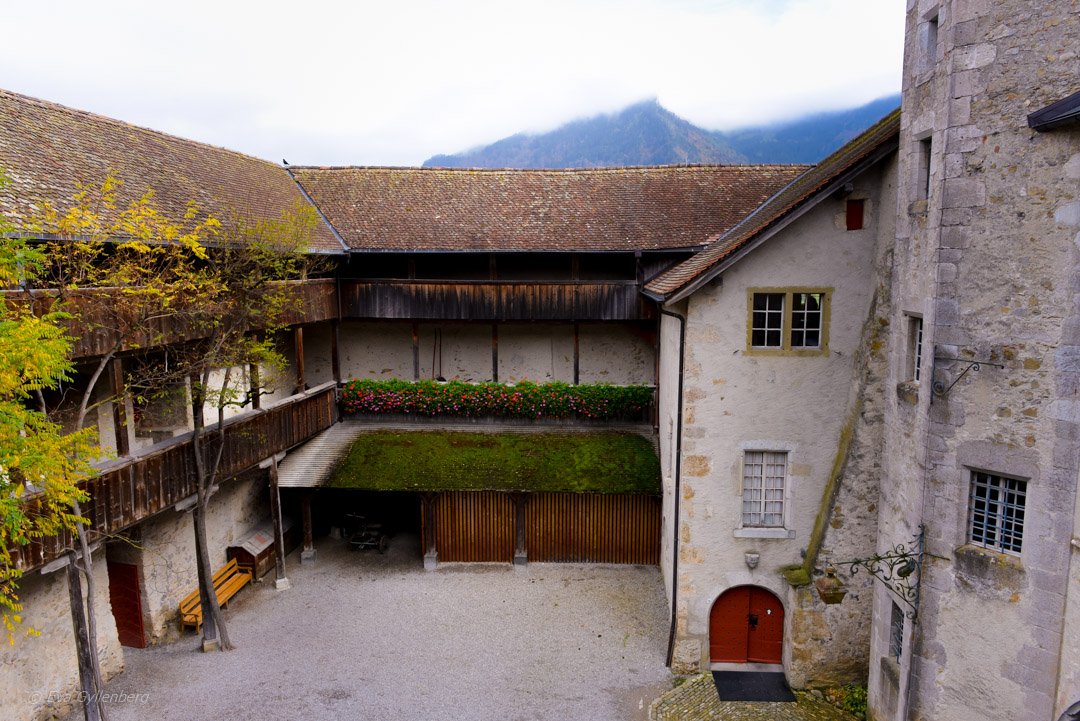 Schweiz - Gruyere slott