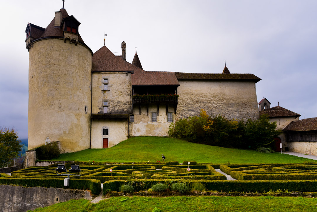 Schweiz - Gruyere slott