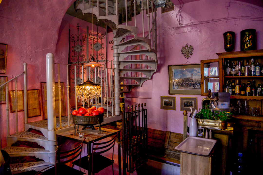 Cafe Camelot Krakow - en av alla caféer i Krakow