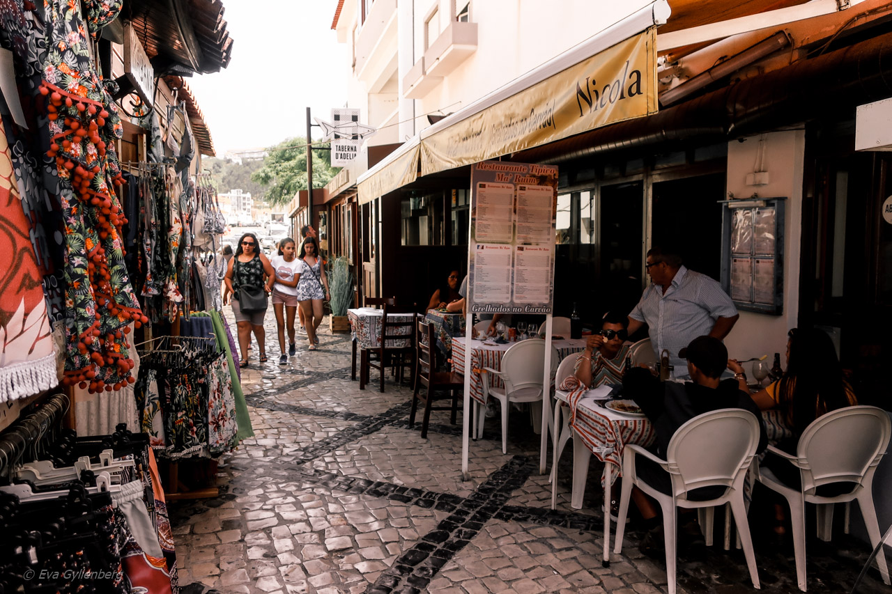 En lunch i Nazare - Portugal