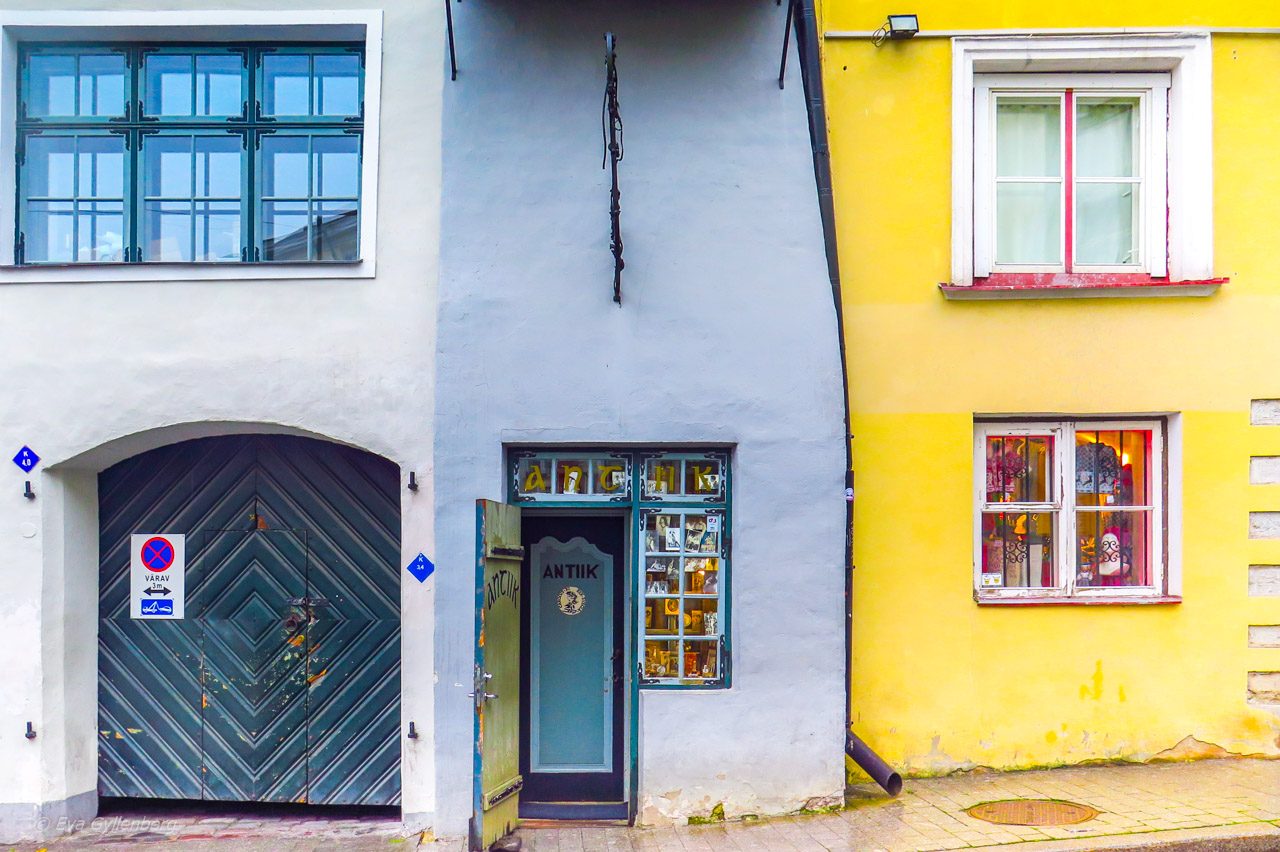 The small antique shop in Tallinn - Estonia