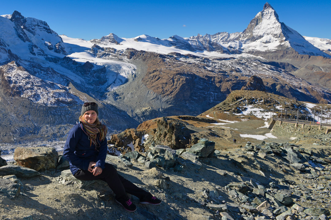 Eva på Zermatt