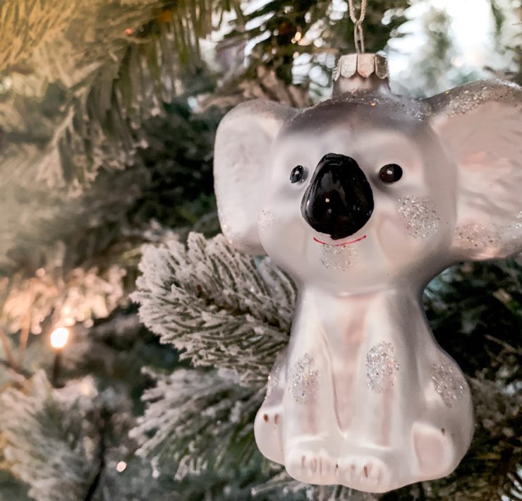 Julkulor med resetema
