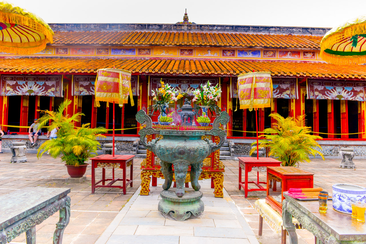 The Imperial Palace in Hue
