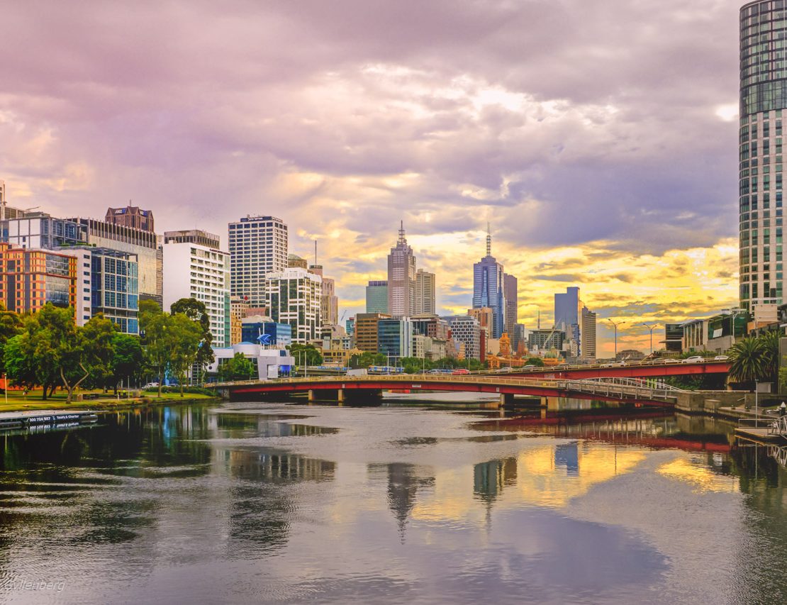 Melbourne and Yarra