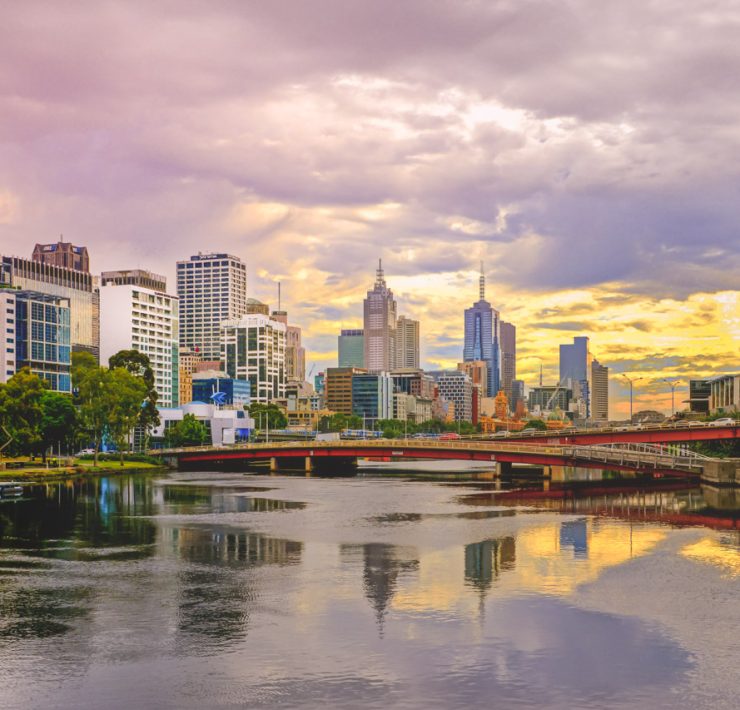 Melbourne och Yarra