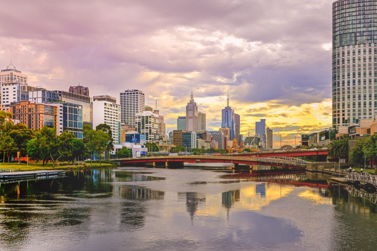 Melbourne och Yarra