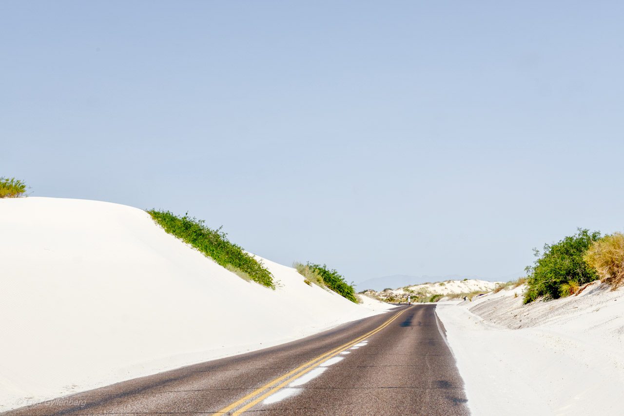 White Sands road