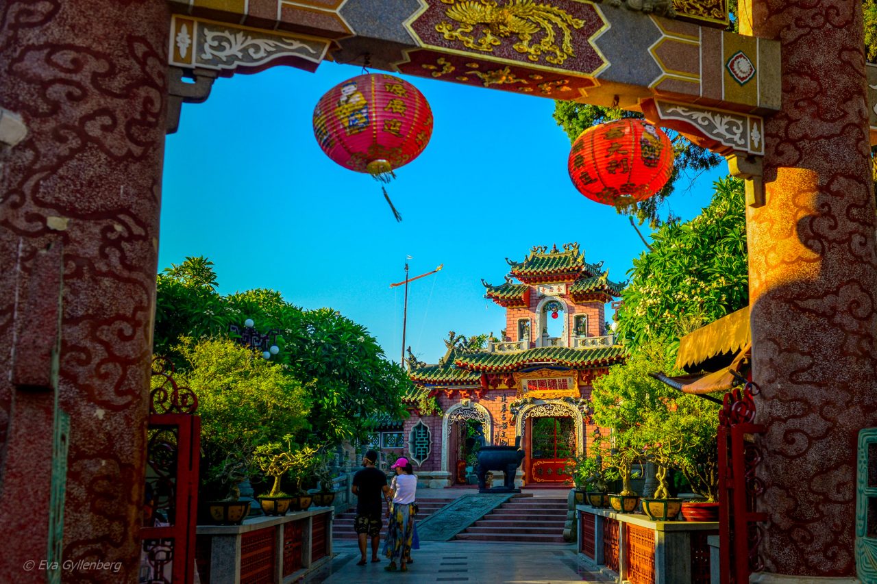 Hoi An TempelHoi An - Gamla Staden - Vietnam