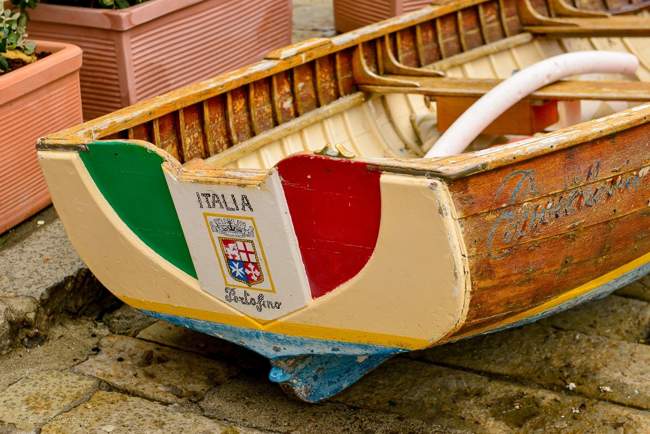 Fiskebåt Portofino-Italien